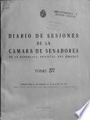 Diario de sesiones de la Cámara de Senadores de la República Oriental del Uruguay