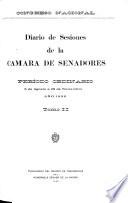 Diario de sesiones de la Cámara de Senadores