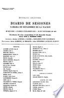 Diario de sesiones de la Cámara de Senadores