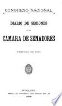 Diario de sesiones de la camara de Senadores