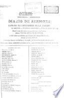 Diario de sesiones de la Cámara de Senadores