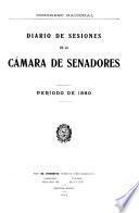 Diario de sesiones de la Cámara de Senadores