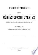 Diario de sesiones de las Córtes Constituyentes de la República Española