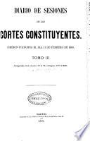 Diario de Sesiones de las Cortes Constituyentes