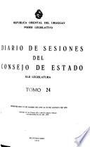 Diario de sesiones del Consejo de Estado de la República Oriental del Uruguay