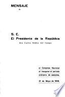 Diario de sesiones del Senado