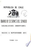 Diario de sesiones del Senado