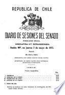 Diario de sesiones del Senado
