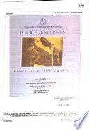 Diario de sesiones