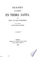 Diario de un peregrino en tierra santa
