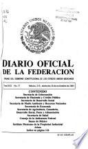 Diario oficial de la federación