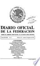 Diario oficial de la federación