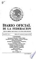 Diario oficial de la federación