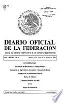 Diario oficial de la federación