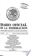 Diario oficial de la federación