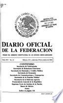 Diario oficial de la federación