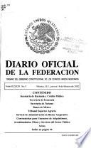 Diario oficial de la federación