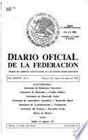 Diario oficial de la federación