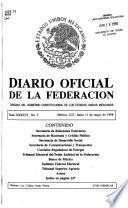 Diario oficial de la federación