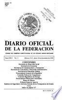 Diario oficial de la federación