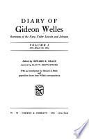 Diary of Gideon Welles: 1861-March 30, 1864