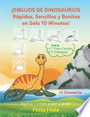 ¡Dibujos de Dinosaurios Rápidos, Sencillos y Bonitos en Solo 10 Minutos! Instrucciones paso a paso, Extras