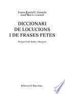 Diccionari de locucions i de frases fetes