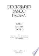 Diccionario básico Espasa