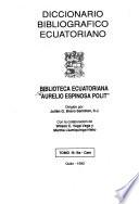 Diccionario bibliográfico ecuatoriano