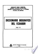 Diccionario biográfico del Ecuador