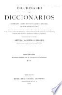 Diccionario castellano con las correspondencias extranjeras.-t. 3-4. Vocabulario-resumen con las correspondencias castellanas