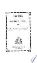 Diccionario castellano-quichua