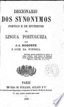 Diccionario da lingua Portugueza e Diccionario de Synonymos