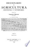Diccionario de agricultura, zootecnia y veterinaria