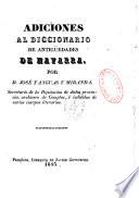Diccionario de antigüedades del reino de Navarra