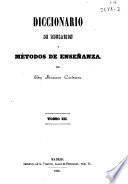 Diccionario de educación y métodos de enseñanza: I-M (1856. 668, [4] p.)