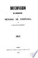 Diccionario de educacion y métodos de enseñanza