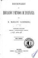 Diccionario de educación y métodos de enseñanza