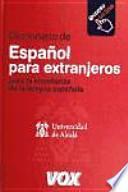 Diccionario de español para extranjeros
