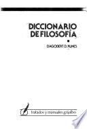 Diccionario de filosofía