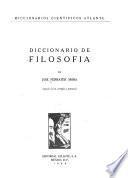 Diccionario de filosofía