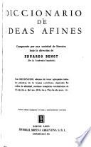Diccionario de ideas afines