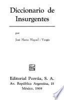 Diccionario de insurgentes