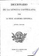Diccionario de la lengua Castellana
