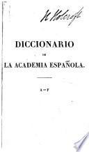 Diccionario [de la lengua castellana].