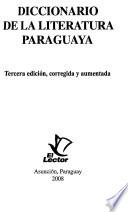 Diccionario de la literatura paraguaya