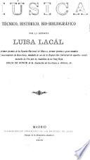Diccionario de la música, téchico, histórico, bio-bibliográfico