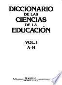 Diccionario de las ciencias de la educación