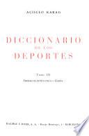 Diccionario de los deportes