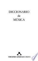 Diccionario de música